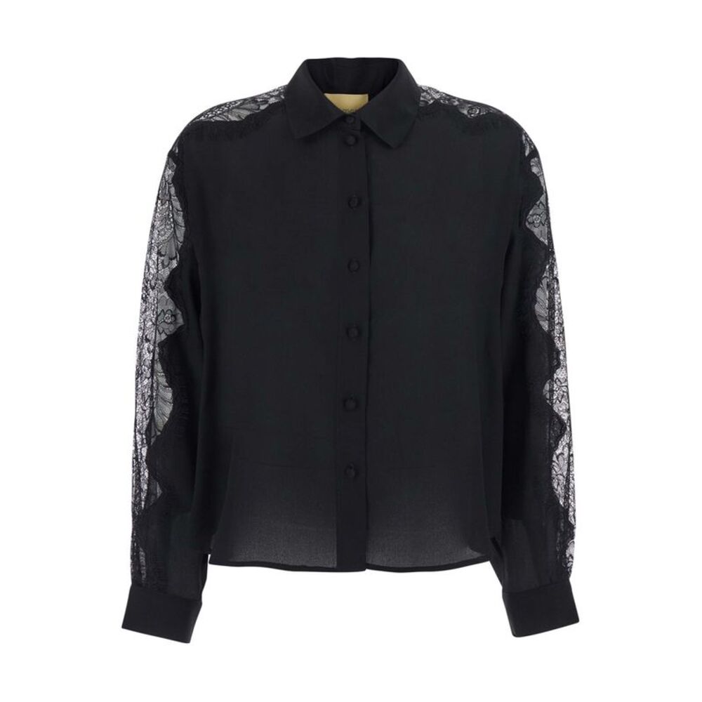 Missoni Women Vetra Bis Shirt Is A Black Silk Shirt For Women